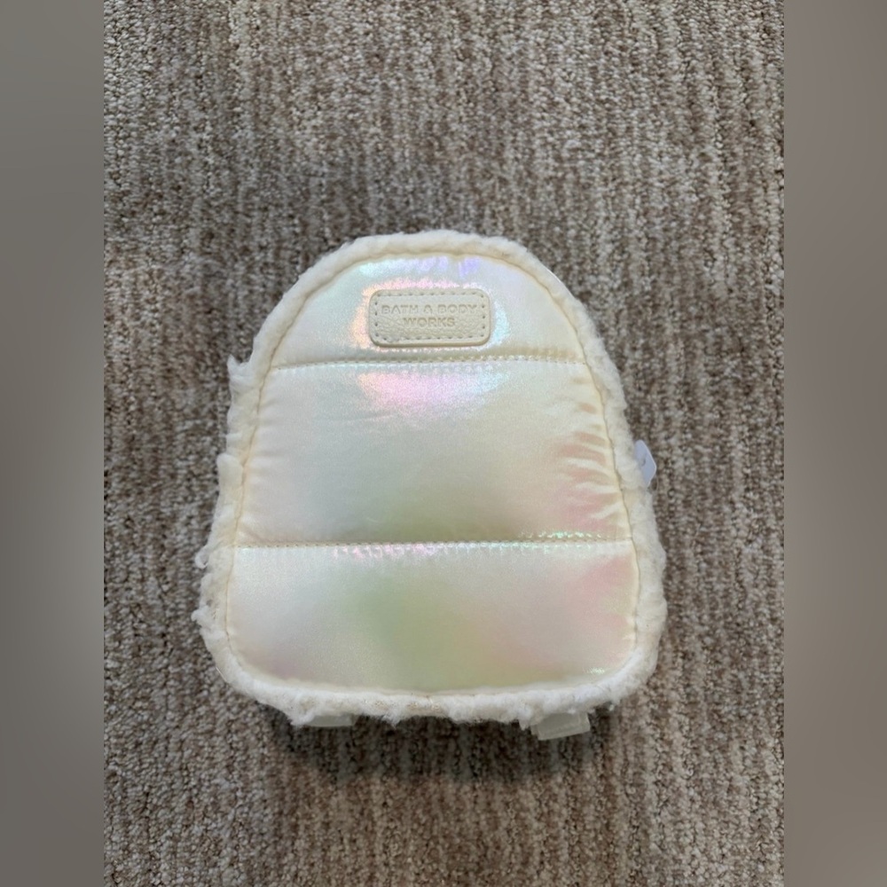 Bath & Body Works Iridescent Mini Backpack